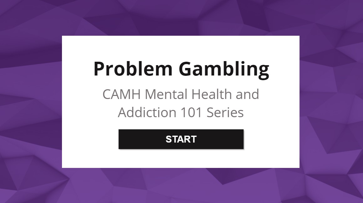 MH 101 - Problem Gambling Tutorial