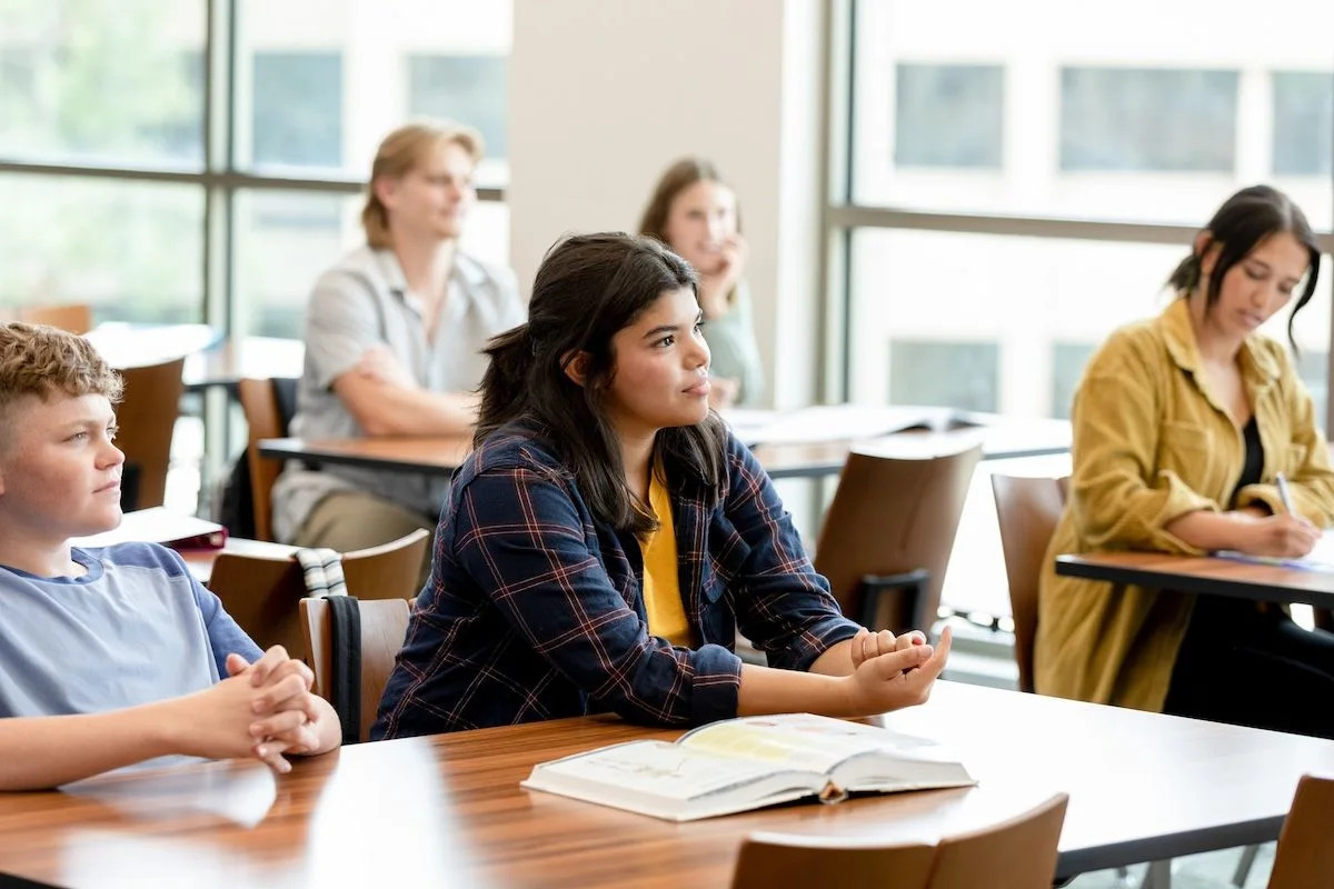 Students in the calssroom