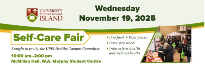 UPEI Self Care Fair 2025