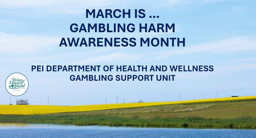 March is Gambling Harm Awareness Month